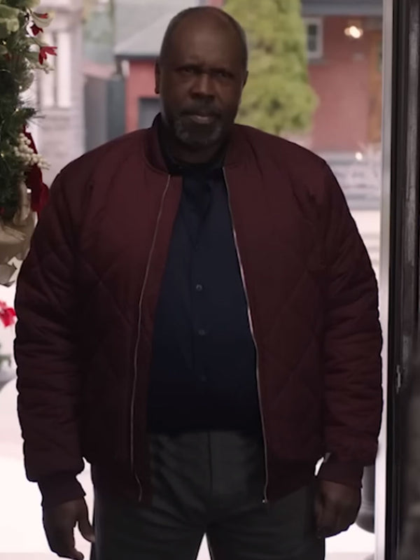 Roy Lewis A Christmas Serenade 2023 Bishop Maroon Quilted Jacket