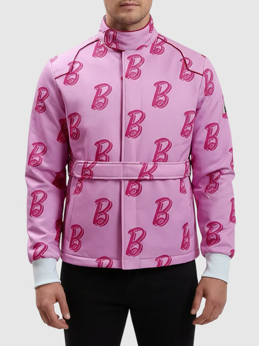 Ryan Gosling Barbie 2023 Ken Pink Jacket