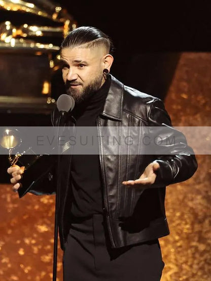 Skrillex Grammy Awards Leather Jacket