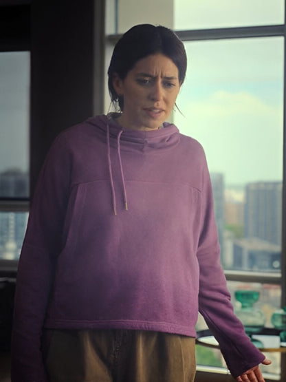 Sofía Morandi Purple Hoodie