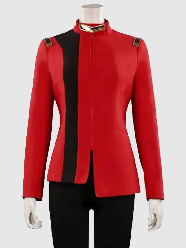 Star Trek Discovery Sonequa Martin Red Jacket