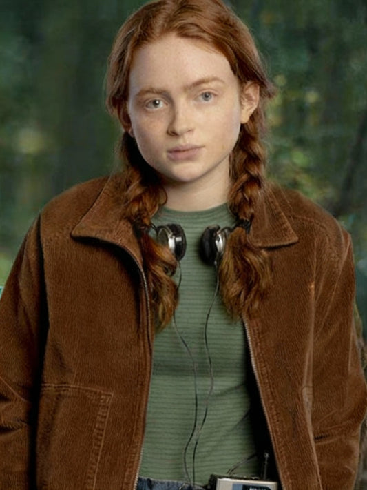 Stranger Things Max Mayfield Brown Jacket