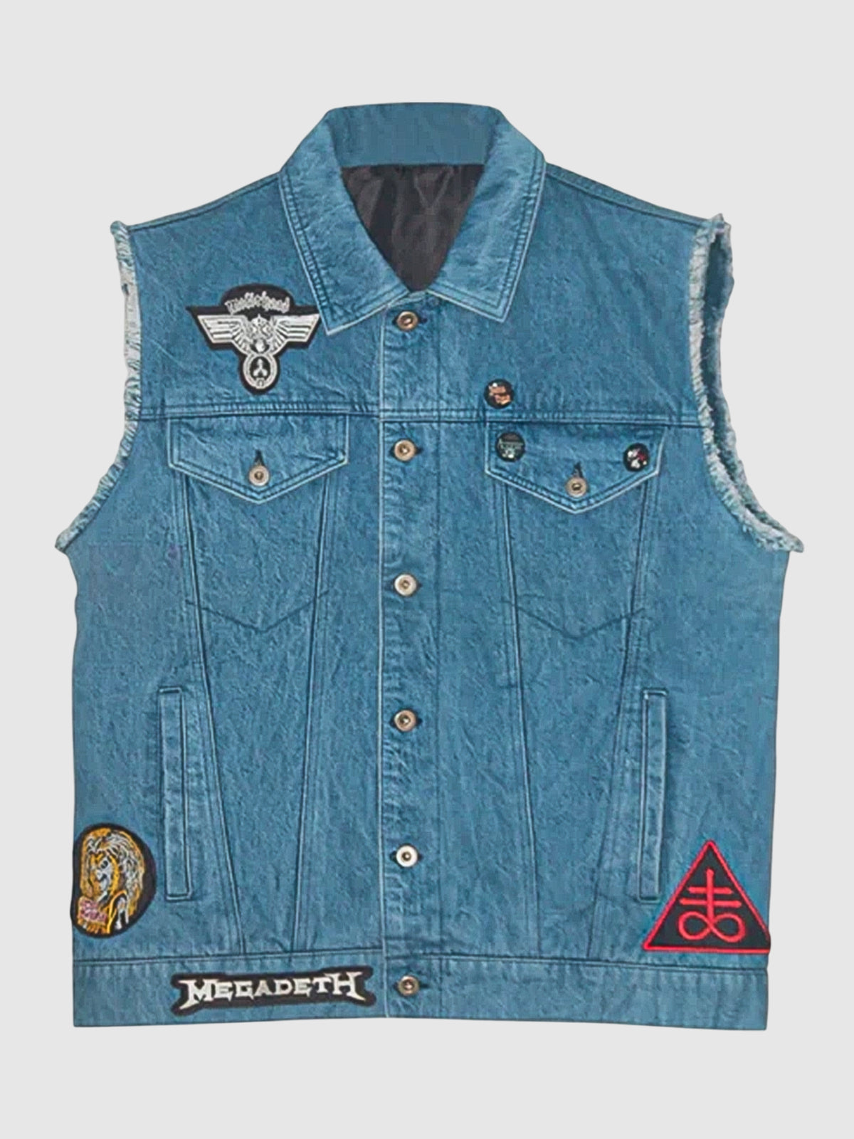 Stranger Things S04 Eddie Munson Denim Vest