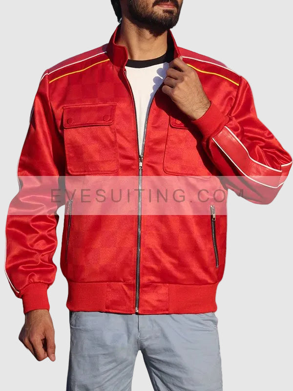 The Fall Guy Ryan Gosling Red Bomber Jacket