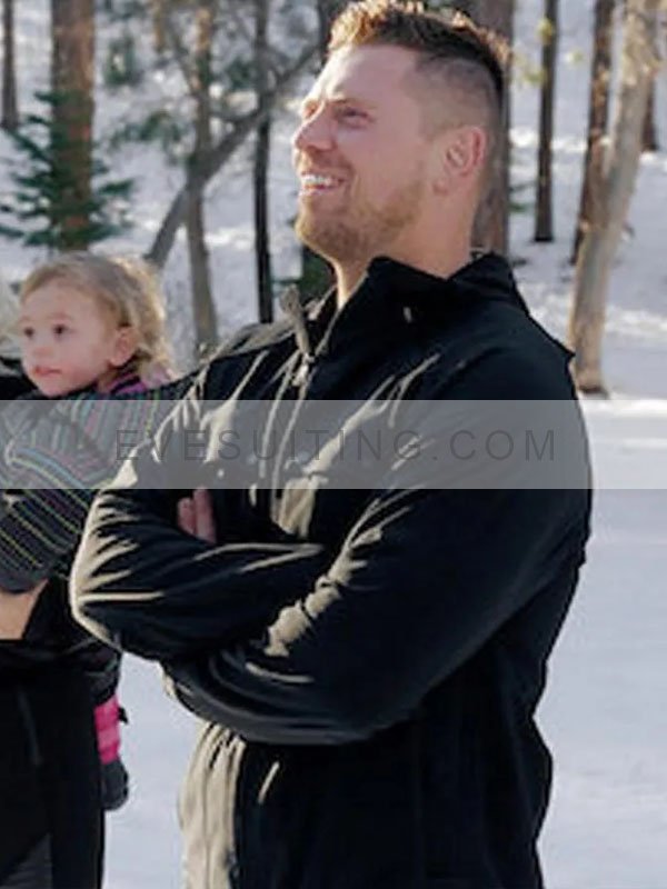 The Miz Tv Series Miz & Mrs S03 Mike Mizanin Black Hooded Jacket