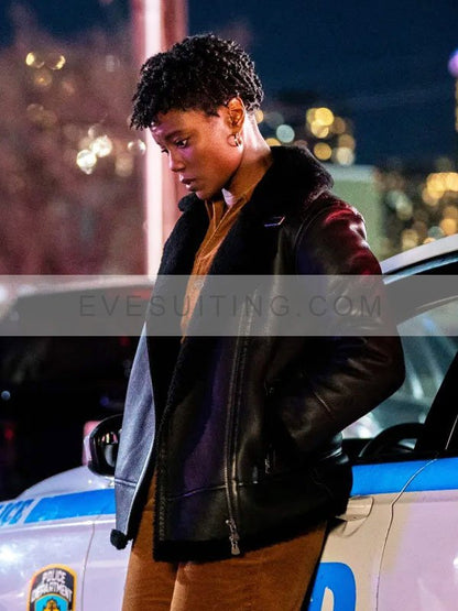 Tiffany Wallace Shearling Jacket