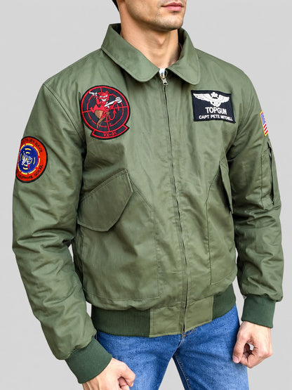 Top Gun Tom Cruise Bomber Jacket