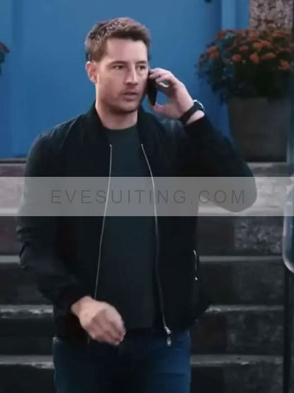 Tracker 2024 Colter Shaw Black Bomber Jacket