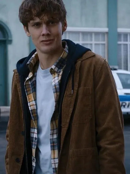 Tyler Galpin Wednesday 2022 Brown Corduroy Jacket