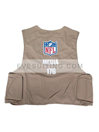 Unisex NFL Cotton Beige Vest