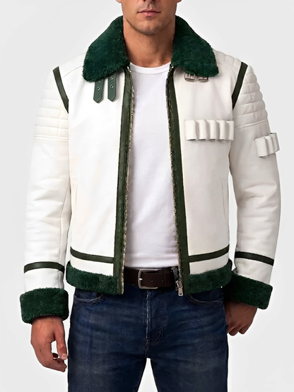 One Piece Smoker Leather Jacket